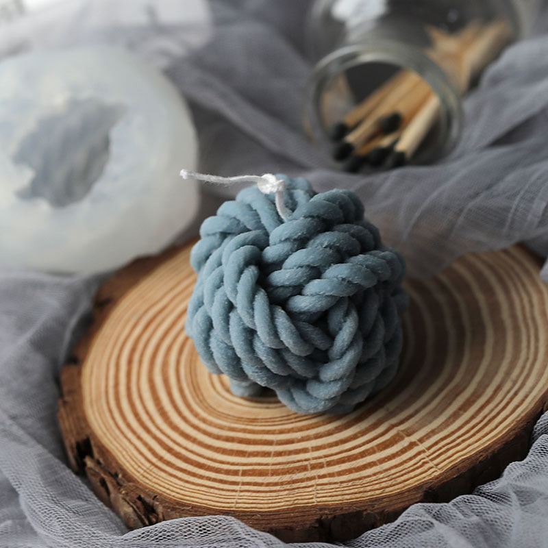 Soap Making Chemical - 3D Wool Shape Candle Mold Scented