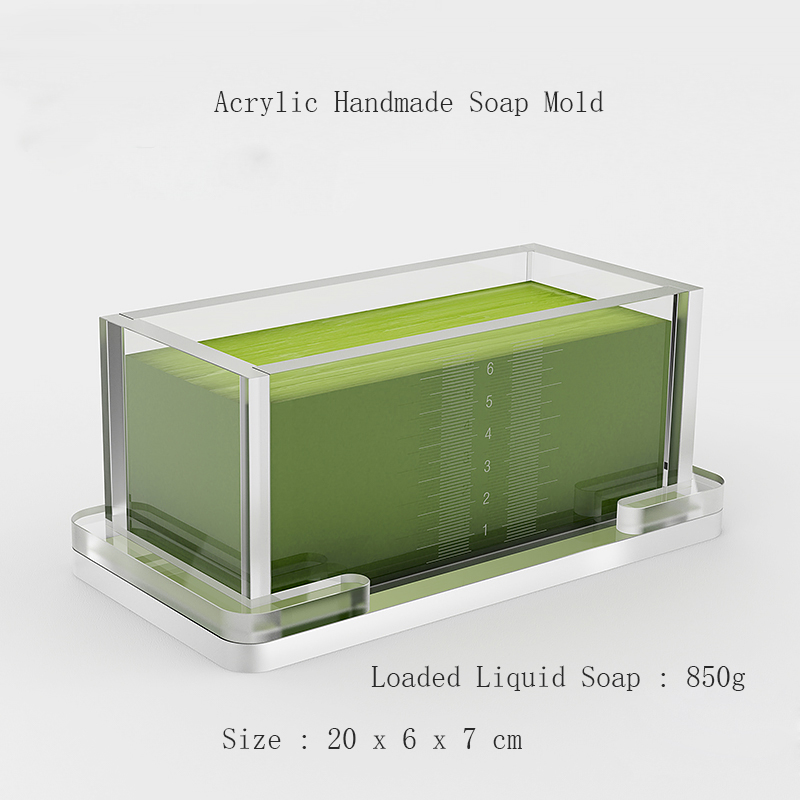 Soap Making Diy Kit - Acrylic Rendering Soap Mold Moulds with