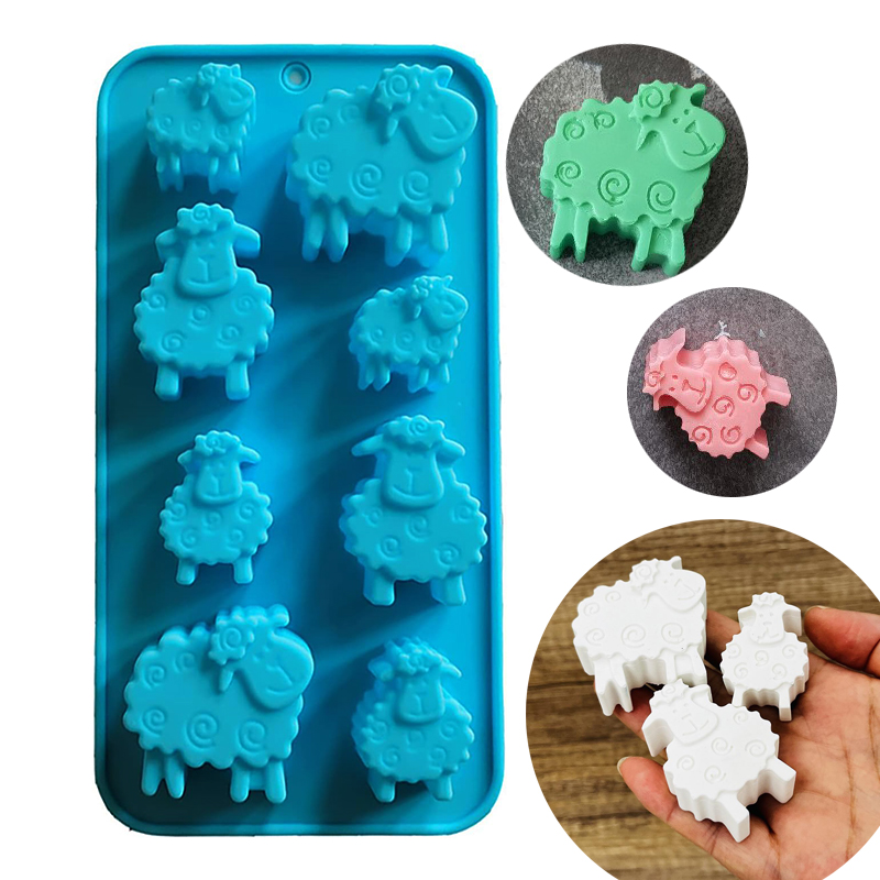 Soap Making Equipment For Beginners - Sheep Silicone Mold For Soap Making