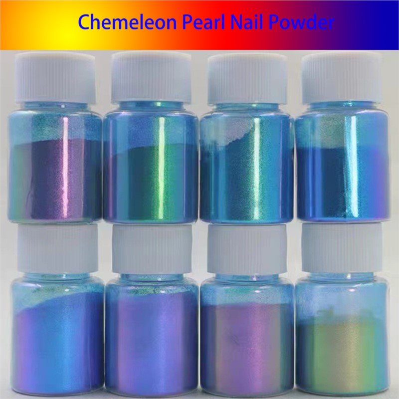 Mica Powder Colorant - 10g Chameleon Mica Pearl Nail Glitter