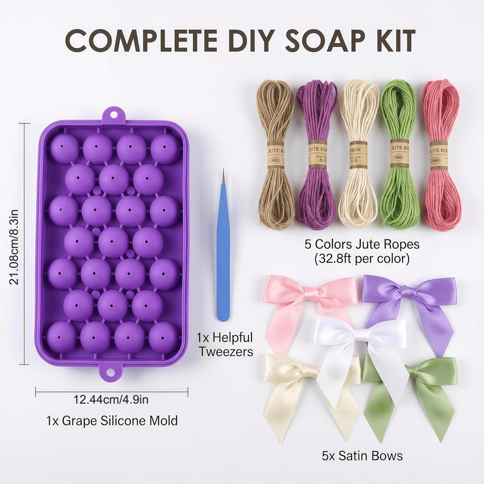 DIY Soap Making Kit Grape Soap - đánh giá và giá Soap Making Diy Kit