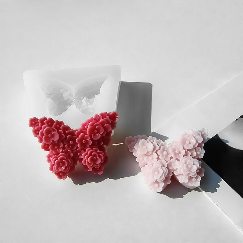 Rose Butterfly Candle Silicone - đánh giá và giá Soap Making Equipment For Beginners