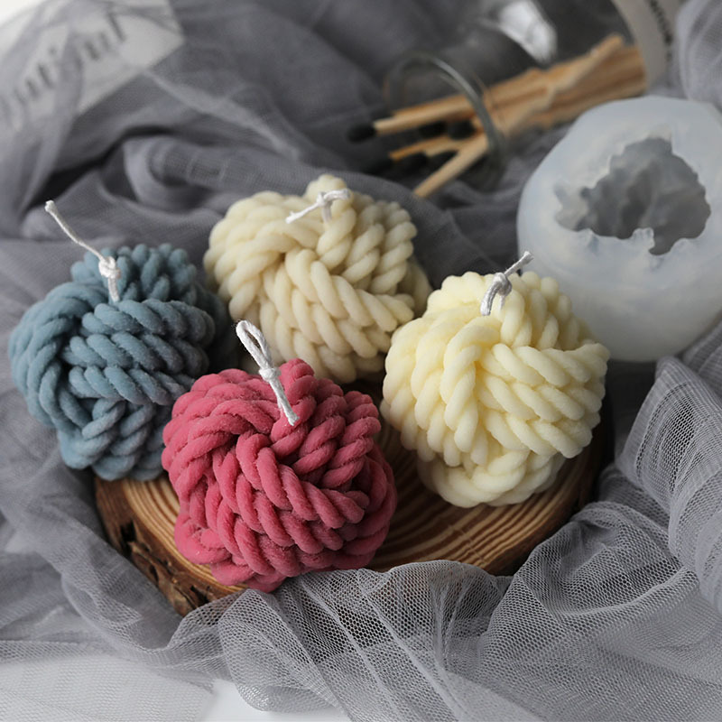 3D Wool Shape Candle Mold Scen - đánh giá và giá Soap Making Chemical