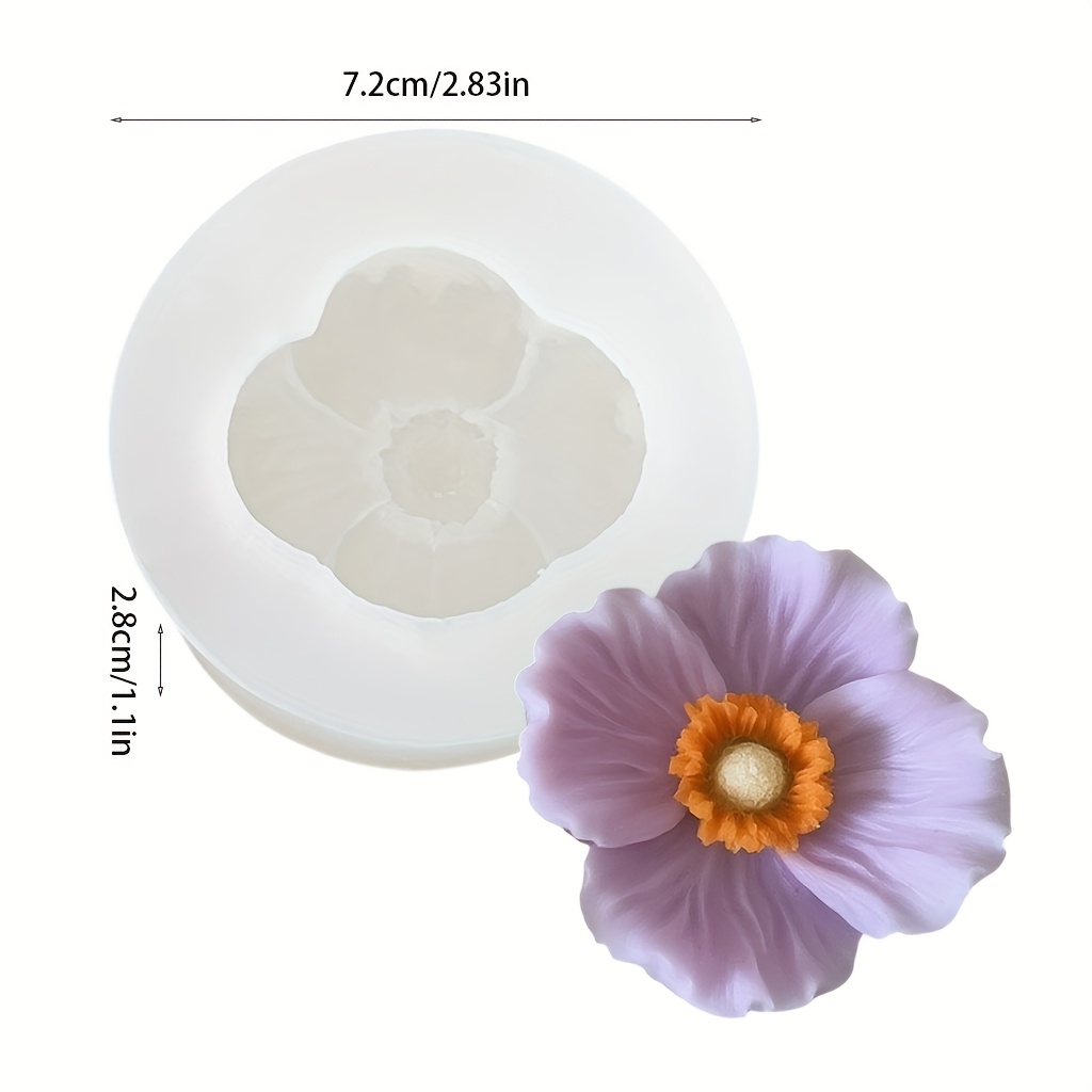 Flower Silicone Candle Mold, C - đánh giá và giá Soap Making Chemical