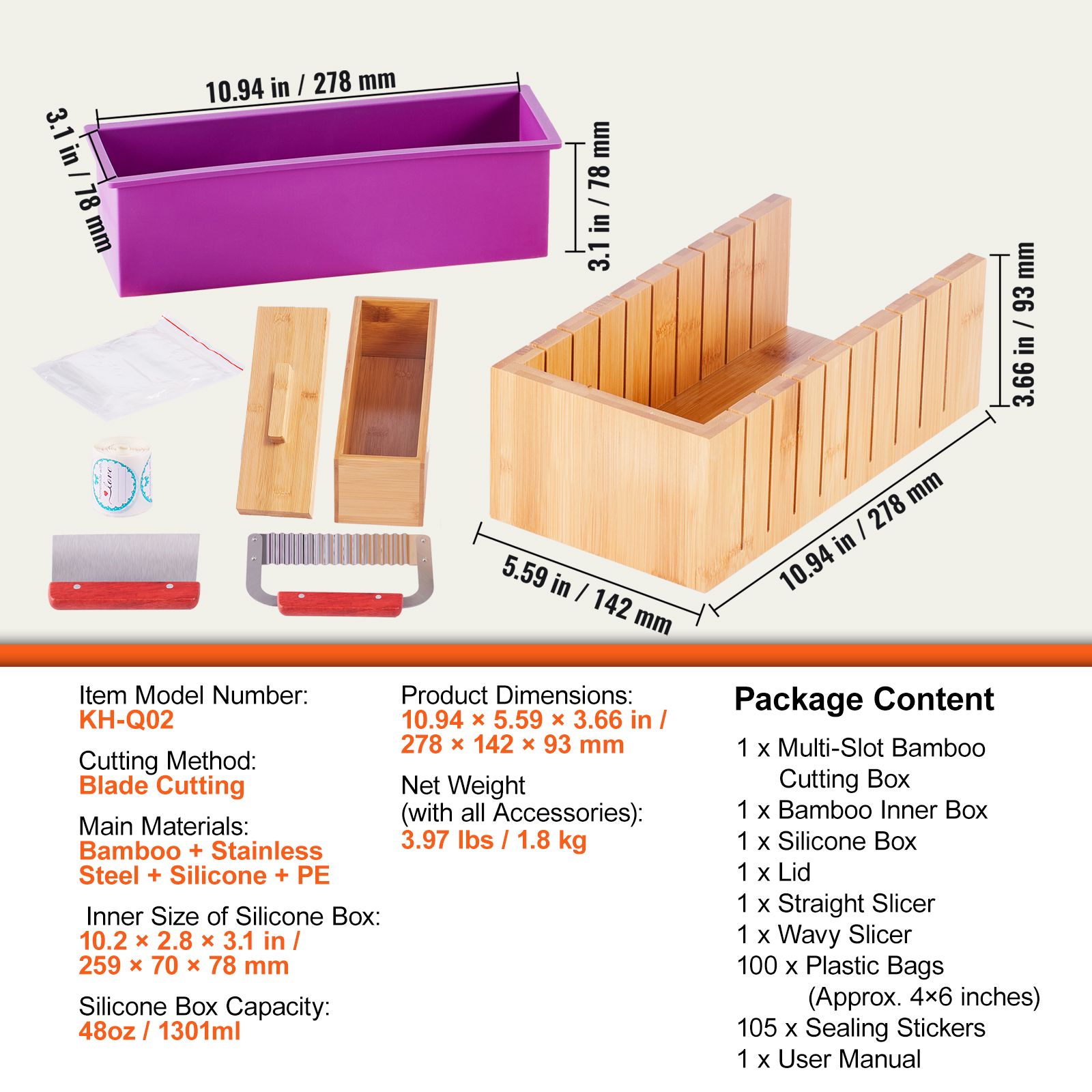 Soap Making Kit, Bamboo Cuttin - đánh giá và giá Soap Making Diy Kit