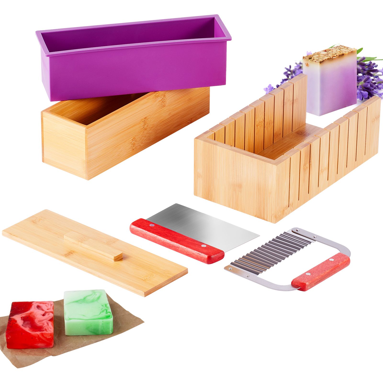 Soap Making Kit, Bamboo Cuttin - đánh giá và giá Soap Making Diy Kit