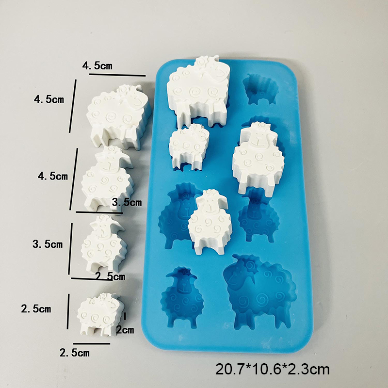 Sheep Silicone Mold For Soap M - đánh giá và giá Soap Making Equipment For Beginners