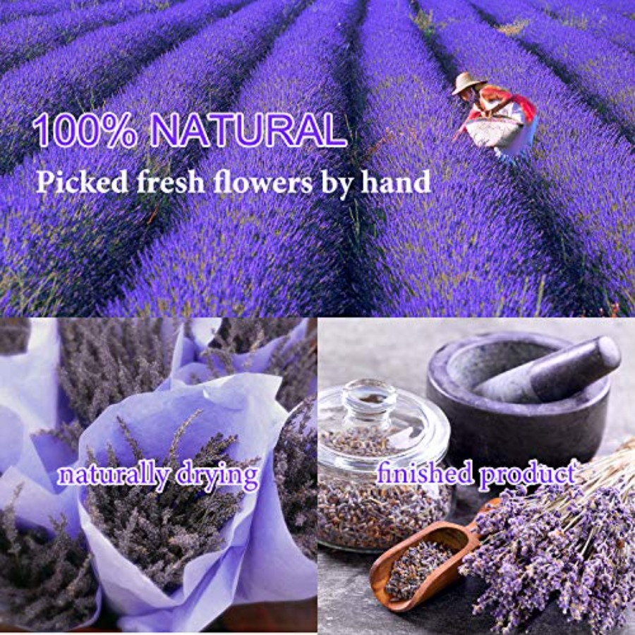 9 Bags Dried Flowers, 100% Nat - đánh giá và giá Soap Making Diy Kit