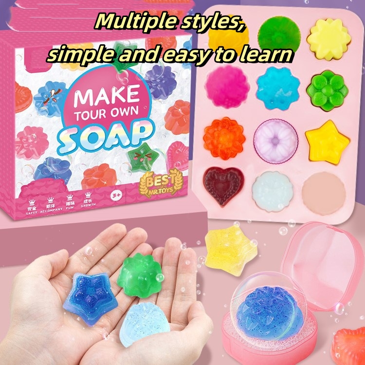 DIY Handmade Soap Crystal Soap - đánh giá và giá Soap Making Diy Kit