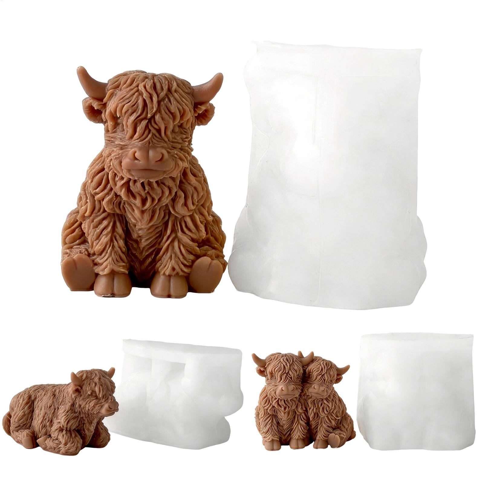 Highland Cow Silicone Mold Reu - đánh giá và giá Soap Making Equipment For Beginners