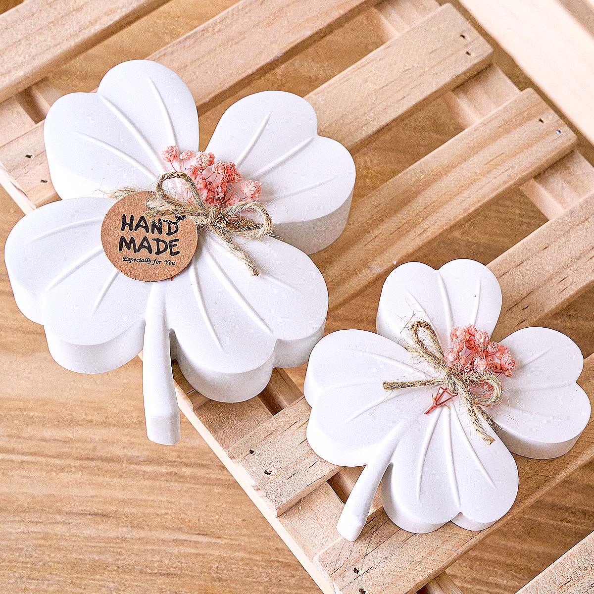 3D Four-leaf Clover Silicone C - đánh giá và giá Soap Making Chemical