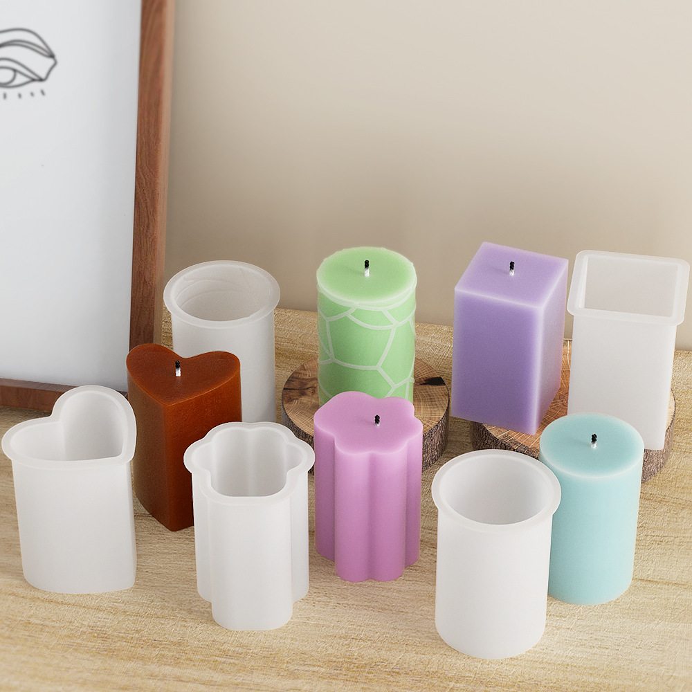 Geometry Column Silicone Mold  - đánh giá và giá Soap Making Equipment For Beginners