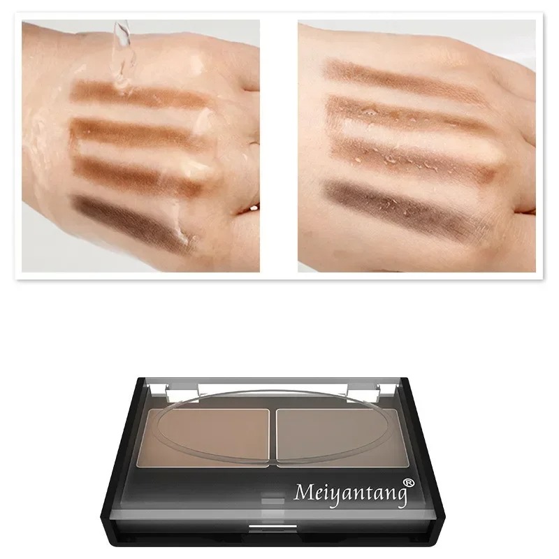 Two-Color Eyebrow Powder Shado - đánh giá và giá Mica Powder Colorant