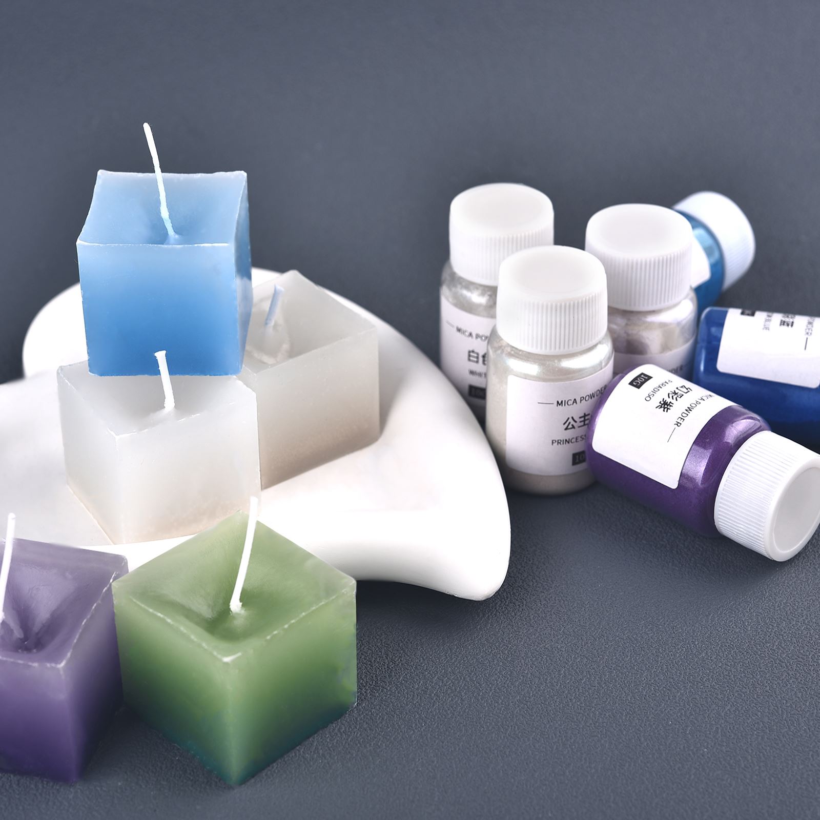 10g Candle Coloring Agent Pear - đánh giá và giá Mica Powder Colorant