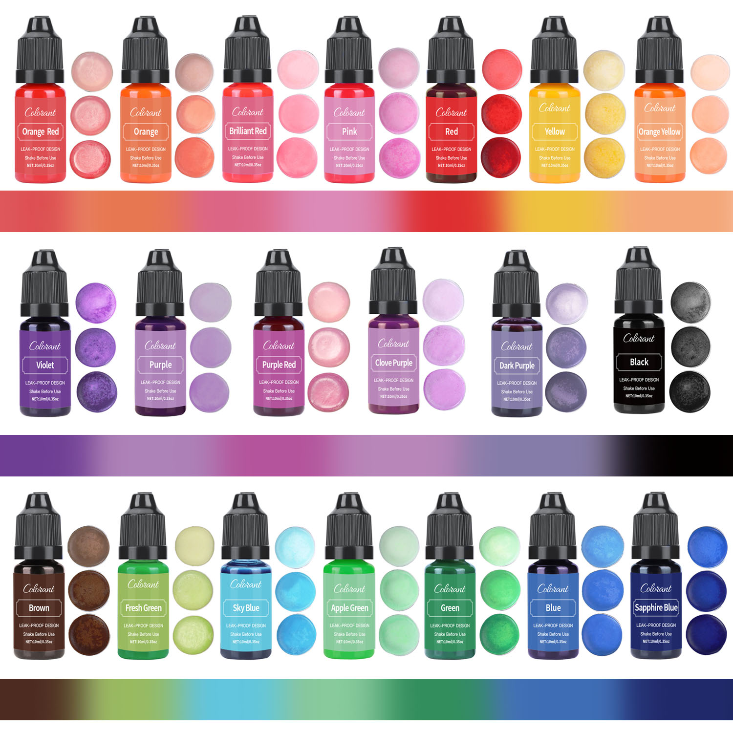 Candle Dyes Kit Liquid Coloran - đánh giá và giá Soap Making Diy Kit