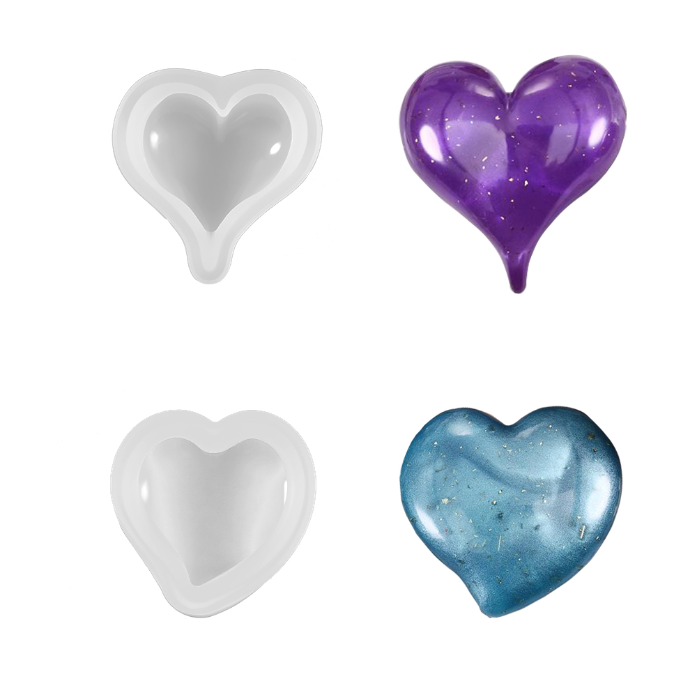 1PCS 3D Heart Shape Silicone M - đánh giá và giá Soap Making Equipment For Beginners