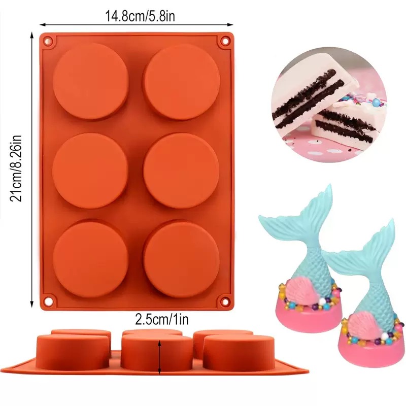 Round Silicone Soap Mold DIY H - đánh giá và giá Soap Making Equipment For Beginners