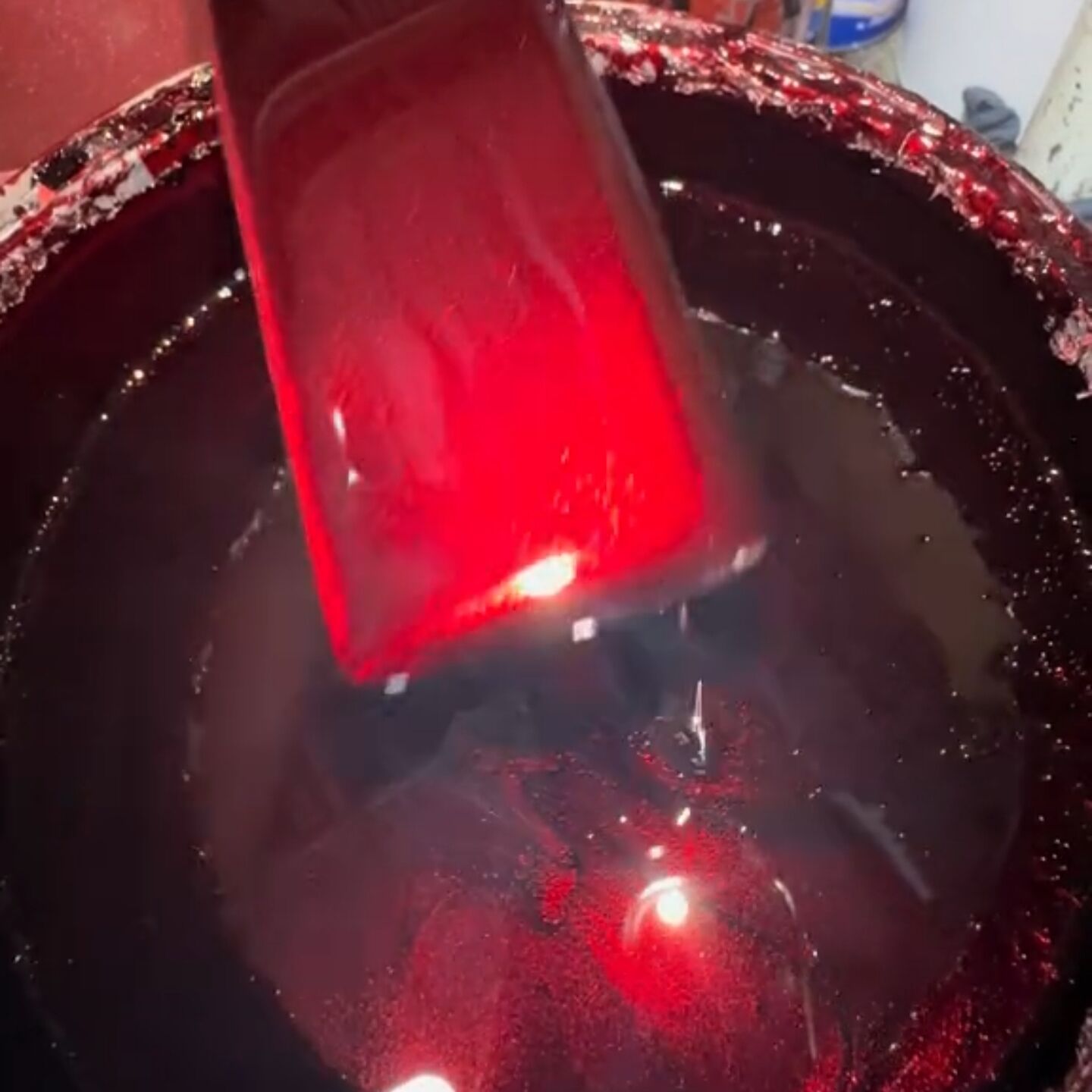 Metallic Blood Red Automotive  - đánh giá và giá Mica Powder Colorant