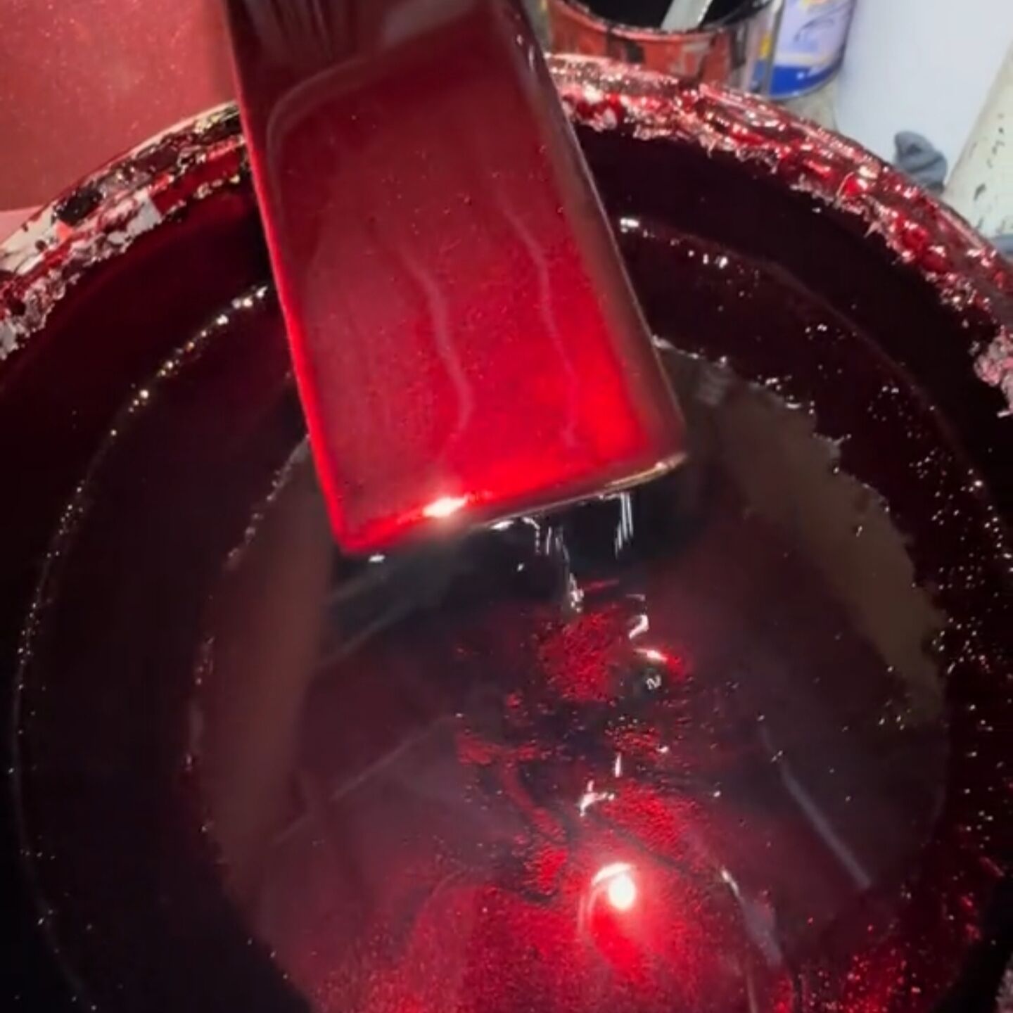 Metallic Blood Red Automotive  - đánh giá và giá Mica Powder Colorant